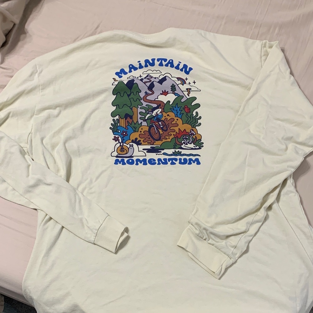 Patagonia Cream Long Sleeve Shirt